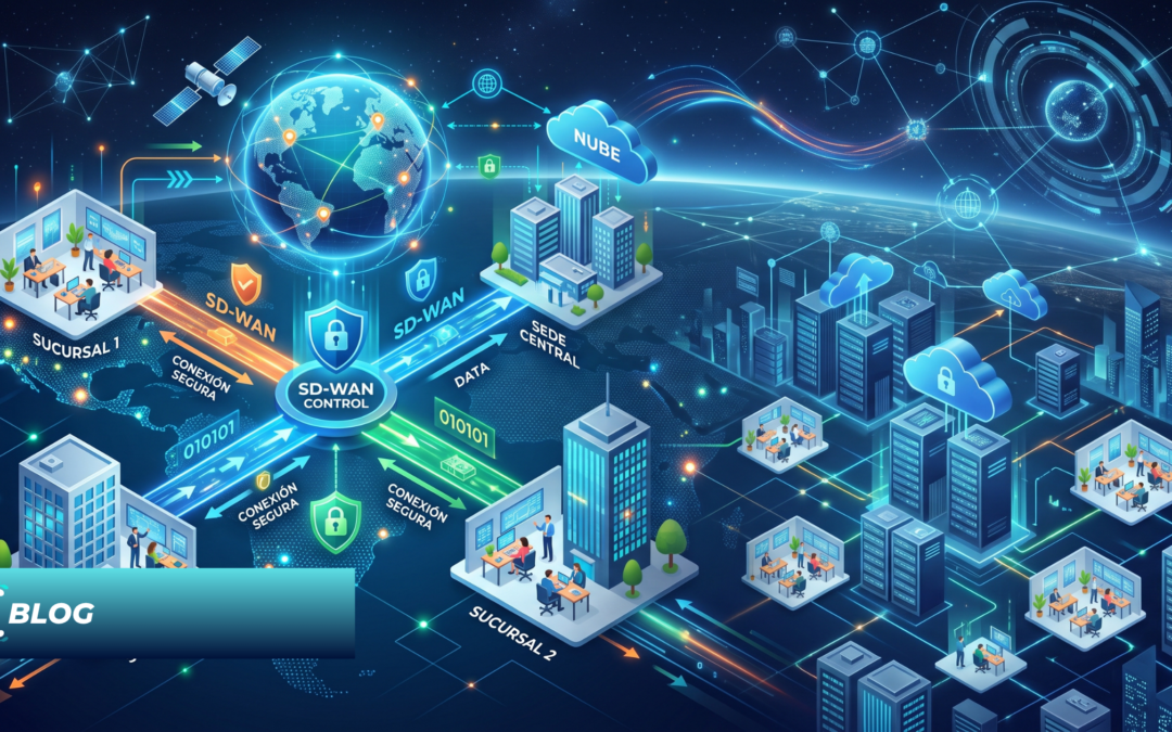 Optimizando el Tráfico de Red con SD-WAN: Cómo Reducir Costos e Interconectar sus Sucursales de Forma Segura