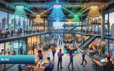 Wi-Fi 6E y Wi-Fi 7 Corporativo: Cómo Diseñar Redes Inalámbricas de Alta Densidad sin Zonas Muertas